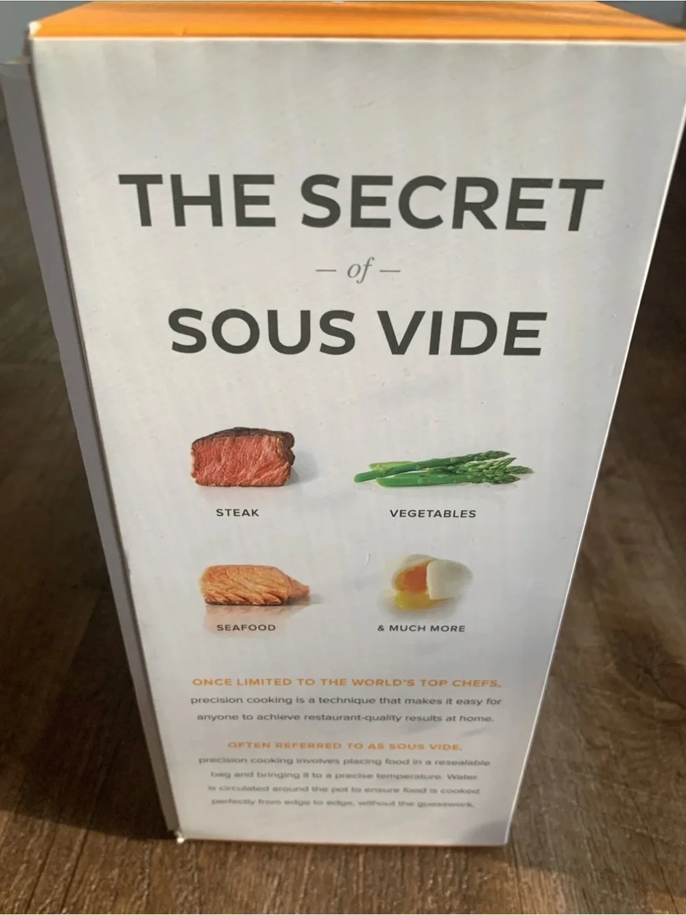 Anova A2.2 Sous Vide Precision Cooker with Bluetooth & Bonus 237 Page Cook Book!
